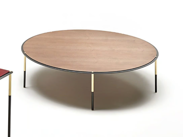 ERA TABLE - Round HPL coffee table by Living Divani - view 3